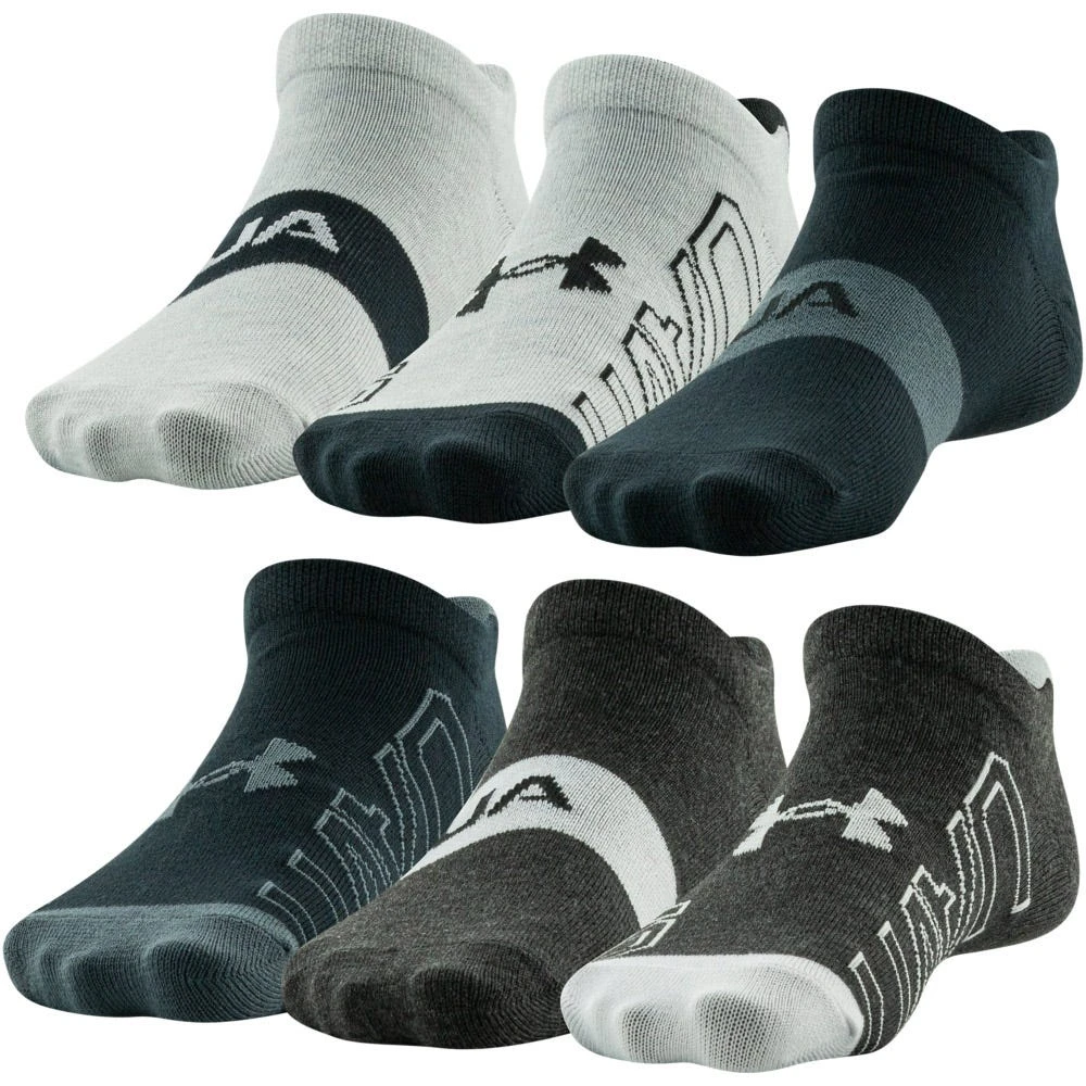 Kids Under Armour Essential Lite No Show 6 Pack 8 Kids Under Armour Essential Lite No Show 6 Pack - Image 6
