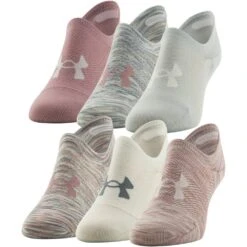 Women's Under Armour Breathe Lite Ultra Low 6 Pack -Classic Shoes Shop 1365291 697 040623031102