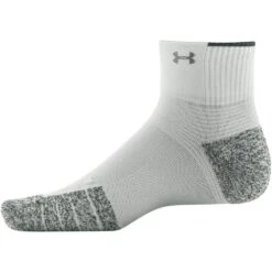 Men's Under Armour Armourdry Run Cushion Quarter 3 Pack -Classic Shoes Shop 1377902 001 3 040623031104