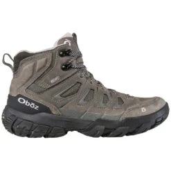 Women's Oboz Sawtooth X Mid B-dry Wide -Classic Shoes Shop 24002W CHA 7 052522065758