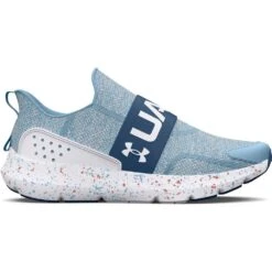 Kids Under Armour Surge 3 Slip Paintsplatter Grade -Classic Shoes Shop 3026867 400 071723203842