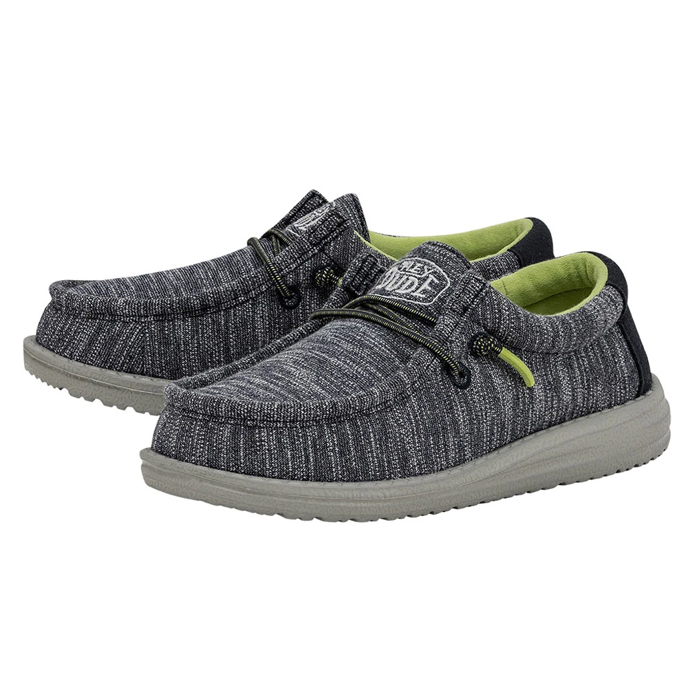 Kids Hey Dude Wally Youth Stretch 3 Kids Hey Dude Wally Youth Stretch