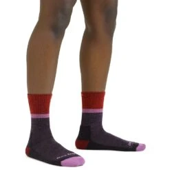 Women's Darn Tough Vermont Ranger Micro Crew -Classic Shoes Shop 5002PLUM 8