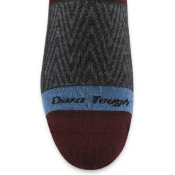 Men's Darn Tough Vermont Topless Zig Zag Nos 10 Men's Darn Tough Vermont Topless Zig Zag Nos -Classic Shoes Shop 6079BURGUNDY 5 1