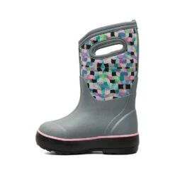 Kids Bogs Classic Ii Checkered Geo -Classic Shoes Shop 73076 052 3 050423032928