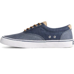 Men's Sperry Striper Ii Cvo Waxy Canvas -Classic Shoes Shop STS23345 3 062322203923