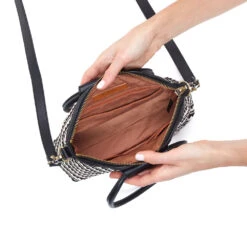 Women's Hobo Handbags Sheila Top Zip Crossbody -Classic Shoes Shop WV 27048BKWH 8 012623040508